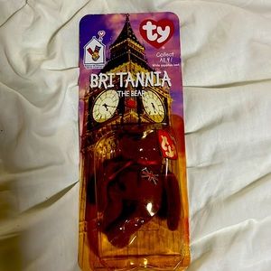 TY Ronald McDonald Britannia The Bear 1999 Errror Rare 1993 on the tush tag